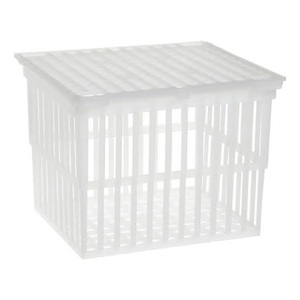 Cesta de tubo de teste com tampa (polipropileno material) autoclavável inquebrável para armazenamento de tubos de teste ou tubos de cultura - Product Image 4