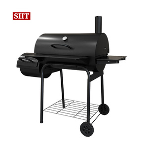 Kit Portatile <span class=keywords><strong>per</strong></span> Affumicatura a Carbone all'Aperto, Griglia BBQ a Pellet <span class=keywords><strong>per</strong></span> Feste e Zone Tifosi di Calcio - Product Image 1
