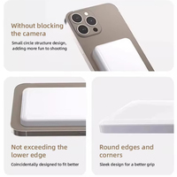 Banco de Energía Magnético Inalámbrico de 5000 mAh y 10000 mAh, 20 W, Compatible con iPhone, Carga Rápida, Cargador Portátil para Teléfono