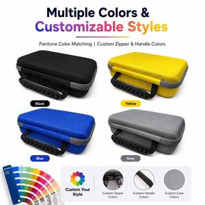 Fournisseur OEM ODM – Étui de rangement rigide en EVA pour tondeuses et rasoirs – Peut contenir jusqu'à <span class=keywords><strong>3</strong></span> appareils, ainsi que des lames, des chargeurs et des accessoires - Product Image 1