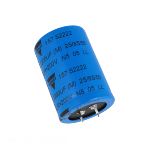 ตัวแทนจำหน่ายอย่างเป็นทางการ คาปาซิเตอร์อะลูมิเนียม 2200UF 20% 200V แบบ Snap-in รุ่น MAL215752222E3 2200 ยูเอฟ - Product Image 1