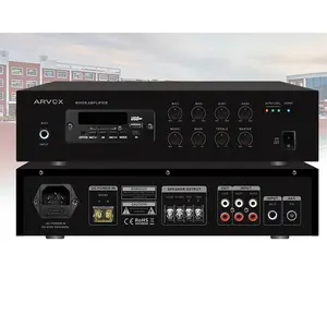 USB MP3 Player Fm Tuner 100V Pa Amplifier Mixer Amplifier