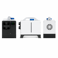Chauffage de stationnement diesel horizontal tout-en-un KD-W-D8 8KW 12V 24V avec réservoir de carburant intégré de 5L, 10,6KG, pour camion, camping-car, fourgonnette