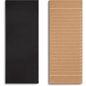 Bloc de notas de Planificador de papel Kraft con impresión a pedido de diseño personalizado, lista de tareas con Bloc de notas magnético para nevera grande de comestibles - Product Image 3