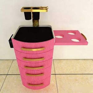 Beauty Shop <b>Trolley</b> Mobile Multifunctional Storage Rack Embroidery Instrument Multi-layer Storage Cabinet <b>Tool</b> Cart - Product Image 5