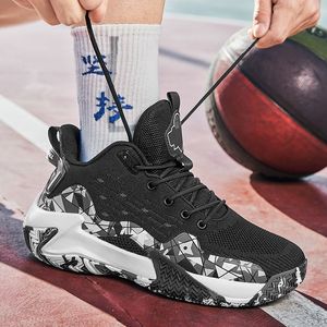 Nouvelles Chaussures de Basketball Montantes Homme Toutes Saisons 2026 Respirantes avec <span class=keywords><strong>Semelle</strong></span> <span class=keywords><strong>Extérieure</strong></span> en Caoutchouc Antidérapante - Product Image 4