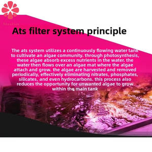 Nouvelle lampe LED WiFi rectangulaire <span class=keywords><strong>Koukou</strong></span> E2 pour aquarium et corail marin, 220V, avec lampe anti-algues intégrée - Product Image 4