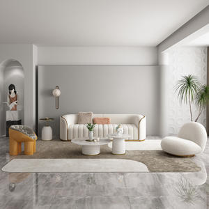 Foshan Amigos Furnitures Canapé moderne de style européen en forme de <span class=keywords><strong>L</strong></span> pour le salon - Product Image 2