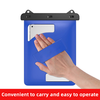 Sac étanche à la mode pour mini iPad avec grande fenêtre, étui étanche IPX8 pour tablette