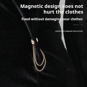 Phụ Kiện Sang Trọng <span class=keywords><strong>Hijab</strong></span> Chân Từ Chuỗi Mạnh Mẽ Khăn Nam Châm Clip Trâm Cài Hồi Giáo Phụ Nữ <span class=keywords><strong>Hijab</strong></span> <span class=keywords><strong>Pins</strong></span> - Product Image 4