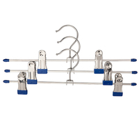 LM1012 Fort Clip En Métal Chromé Jean Cintre