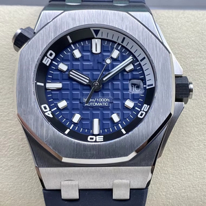 Reloj Mecánico de Lujo, Super Calidad, Resistente al Agua, 42mm, Fábrica ZF, Movimiento 4308, Esfera Azul Luminosa, Super Diver 15720 - Product Image 1