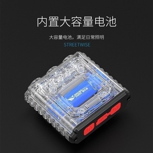 ไฟหน้าแบบ COB ยี่ห้อ Smiling Shark ความจุ 600mAh ชาร์จไฟได้ผ่านพอร์ต Type-C เหมาะสำหรับตกปลาตอนกลางคืน - Product Image 4