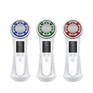 New Hot Cold Pulse Massager EMS Face Lifting Machine Cool Pack Beauty Equipment Skin Care Tools