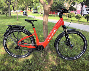 มอเตอร์ไซค์ไฟฟ้า 250W M510 รุ่น City E-bike 48v15ah โครงอลูมิเนียม 6061 ขนาด 27.5 นิ้ว แบบ Step-through LT-CC05 250w M510 มอเตอร์ไซค์ไฟฟ้า LT-CC05 LT-CC0 - Product Image 1