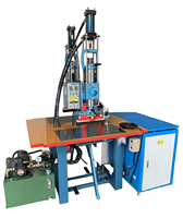 Machine à souder plastique hydraulique à pédale, presse à chaud, gaufrage, étiquette 3D, patch TPU, badge, emblème, logo en tissu, machine à fabriquer des badges