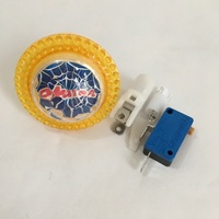 Boutons de tir circulaires lumineux pour machines de jeu de table de pêche