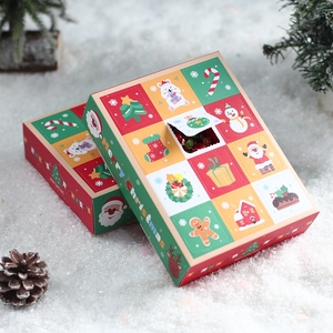 Noël <span class=keywords><strong>12</strong></span> jours de calendrier de l'avent cadeau mystique aveugle boîte compte à rebours 2025 décorations de noël boîte pour enfants boîte-cadeau - Product Image 1