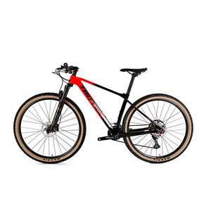 Vélo de montagne Predatorpro 26x2.6, cadre en carbone, fourche à suspension, freins à disque doubles, vélo de trail XC unisexe pour adultes - Product Image 2