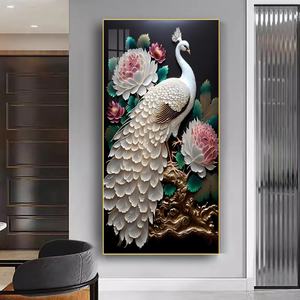 Decoración del Hogar, Arte de Pared de Porcelana de Cristal, Personalización LED - Product Image 3