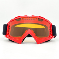 Lunettes de moto UV400 réglables avec cadre en TPU pour VTT tout-terrain Quad ATV et enduro