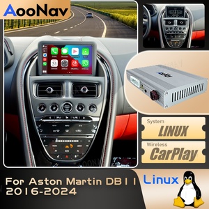 กล่องเชื่อมต่อระบบ Linux สำหรับ Aston Martin DB11 ปี 2016-2024 อุปกรณ์เชื่อมต่อไร้สาย Apple CarPlay สำหรับอัพเกรดหน้าจอ OEM วิทยุในรถยนต์ - Product Image 2
