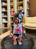Коллекционная фигурка Bearbrick 400% (28 см) из ABS-пластика для декора дома