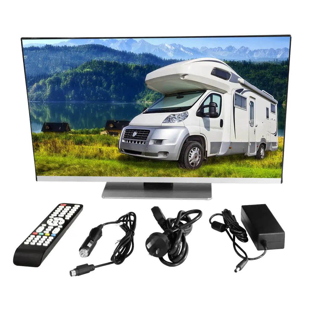 OEM ODM Campervan TV 18,5-32 pulgadas 24 V Camper TV 12 voltios para camión televisores inteligentes con Android 12 V 24 V DC