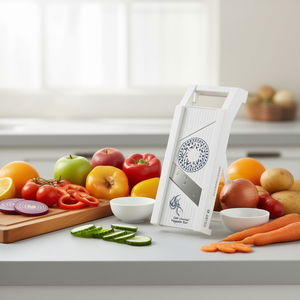 GSD Universal <b>Vegetable</b> Slicer With 4 Blades For <b>Fruits</b> And <b>Vegetables</b> - Product Image 3