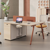 Ensemble de chaises de bureau simples modernes doubles et à cartes pour quatre à six personnes pour le salon