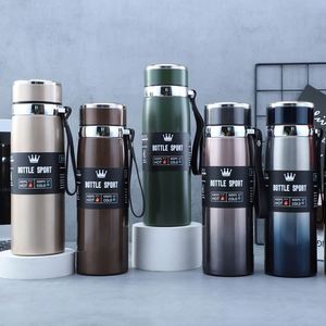Thermos isotherme en acier inoxydable 316 sans BPA, à double paroi, anti-fuite, bouteille d'eau intelligente, classique, durable, maintien au chaud/froid 12-24 heures - Product Image 3