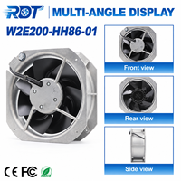 Ventilateur axial de ventilation pour armoire de commutation d'onduleur W2E200-HH86-01, unité de remplacement industrielle, système, ensemble, équipement, appareil