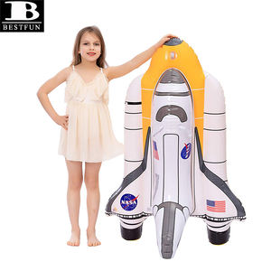 Heavy Duty PVC Gonflable <span class=keywords><strong>NASA</strong></span> <span class=keywords><strong>Navette</strong></span> Spatiale Piscine Ride-on Flotteur Durable D'été Piscine D'eau Rider Jouets pour Enfants - Product Image 4