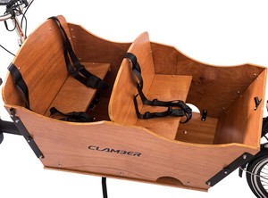 Vélo Cargo électrique 250W à 2 roues, Style néerlandais, usage familial, livraison avant, nouveau Style, livraison gratuite - Product Image 6