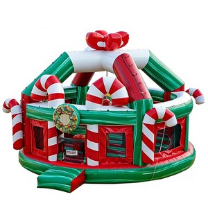 Castello Gonfiabile per Bambini a Tema Zoo, Città degli Animali, Giungla, Parco Giochi per Bambini - Product Image 2