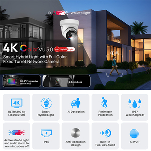 DS-2CD2087G3-LI2UY/S(L)(RB) HIK 8MP thông minh lai ánh sáng và colorvu CMOS cảm biến cố định Mini Bullet mạng Máy ảnh - Product Image 4