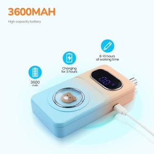 Perceuse à <span class=keywords><strong>ongles</strong></span> électrique professionnelle, polisseuse à <span class=keywords><strong>ongles</strong></span> portable rechargeable, batterie 3600mAh, faible bruit, légère, <span class=keywords><strong>en</strong></span> métal, pour salon de manucure - Product Image 4