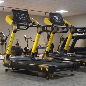 वाणिज्यिक जिम फिटनेस <span class=keywords><strong>Motorised</strong></span> एलसीडी मॉनिटर के साथ मशीन चल रहा Treadmills - Product Image 6