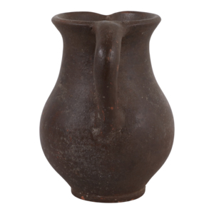 Vaso in terracotta rustico con manico curvo per decorazioni per la casa e il soggiorno - Product Image 6