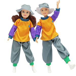 Conjunto de Ropa para Muñecas de Moda de 7 Pulgadas (23 cm), Traje de Pareja de Hermano y Hermana, Nuevo Modelo 2023. - Product Image 3