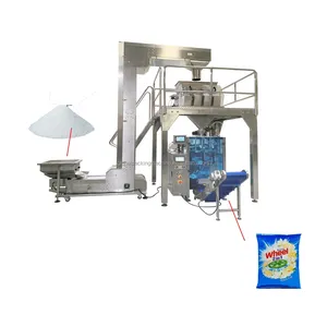 Powder Automatic Small Flour Packaging Sachet Masala Price Washing Sealing Filling 2Kg Tea Bag Food Milk Packing Machine