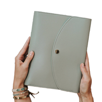Porte-documents en cuir PU, organiseur de carnets, porte-documents professionnel, porte-documents de gestionnaire, fournitures de bureau