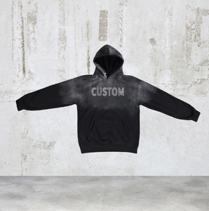 Sudadera con Capucha Personalizada para Hombre, 100% Algodón, con Cierre, Transpirable, Ecológica, Corte Holgado, Estampado de Letras, Sudadera con Capucha para Invierno - Product Image 2