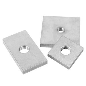 <span class=keywords><strong>Bloc</strong></span> coulissant à écrous carrés minces en acier au carbone galvanisé <span class=keywords><strong>M2</strong></span> M3 M4 M5 M6 M8 pour profilés en aluminium Accessoires Din562 Plaques filetées - Product Image 6