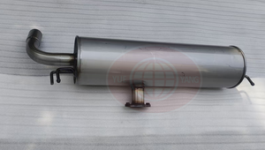 Directo de Fábrica, Sistema de Escape para RAV 4 II 2000-2005, Silenciador de Acero Inoxidable Pulido a Espejo para 1.8 VVT/2.0 D-4D/2.0 VVTi - Product Image 5