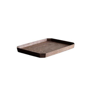 Rustic Wood Decorative <b>Tray</b> Stackable Breakfast in <b>Bed</b> Platter Set Elegant Handmade Kitchenware For Housewarming Gift & Hotels - Product Image 2