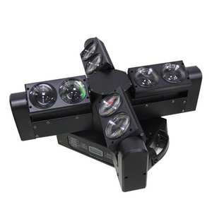 Haz de luz láser LED móvil de 8 ojos rojo Control DMX512 <span class=keywords><strong>para</strong></span> DJ Bar Night Event Club-Haz de <span class=keywords><strong>luces</strong></span> láser de DJ económico - Product Image 5