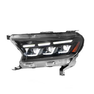 ชุดไฟหน้าโปรเจคเตอร์ LED สไตล์มัสแตง สำหรับฟอร์ด เอเวอเรสต์ ปี 2016-2019 พร้อมไฟ DRL อัพเกรดไฟหน้า - Product Image 3