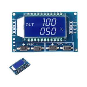 Generador de señal de frecuencia de pulso PWM, módulo ajustable de ciclo de trabajo, módulo de pantalla LCD, para el momento de la semana, <span class=keywords><strong>2</strong></span> - Product Image 6