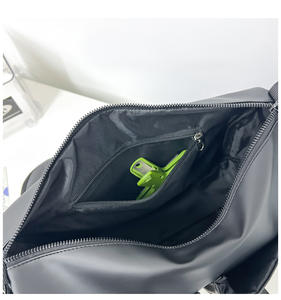 Korean Style Casual Unisex <b>Bag</b> Large Capacity Workwear Outdoor <b>Shoulder</b> <b>Bag</b> PU Leather Commute Travel Crossbody <b>Bag</b> - Product Image 3